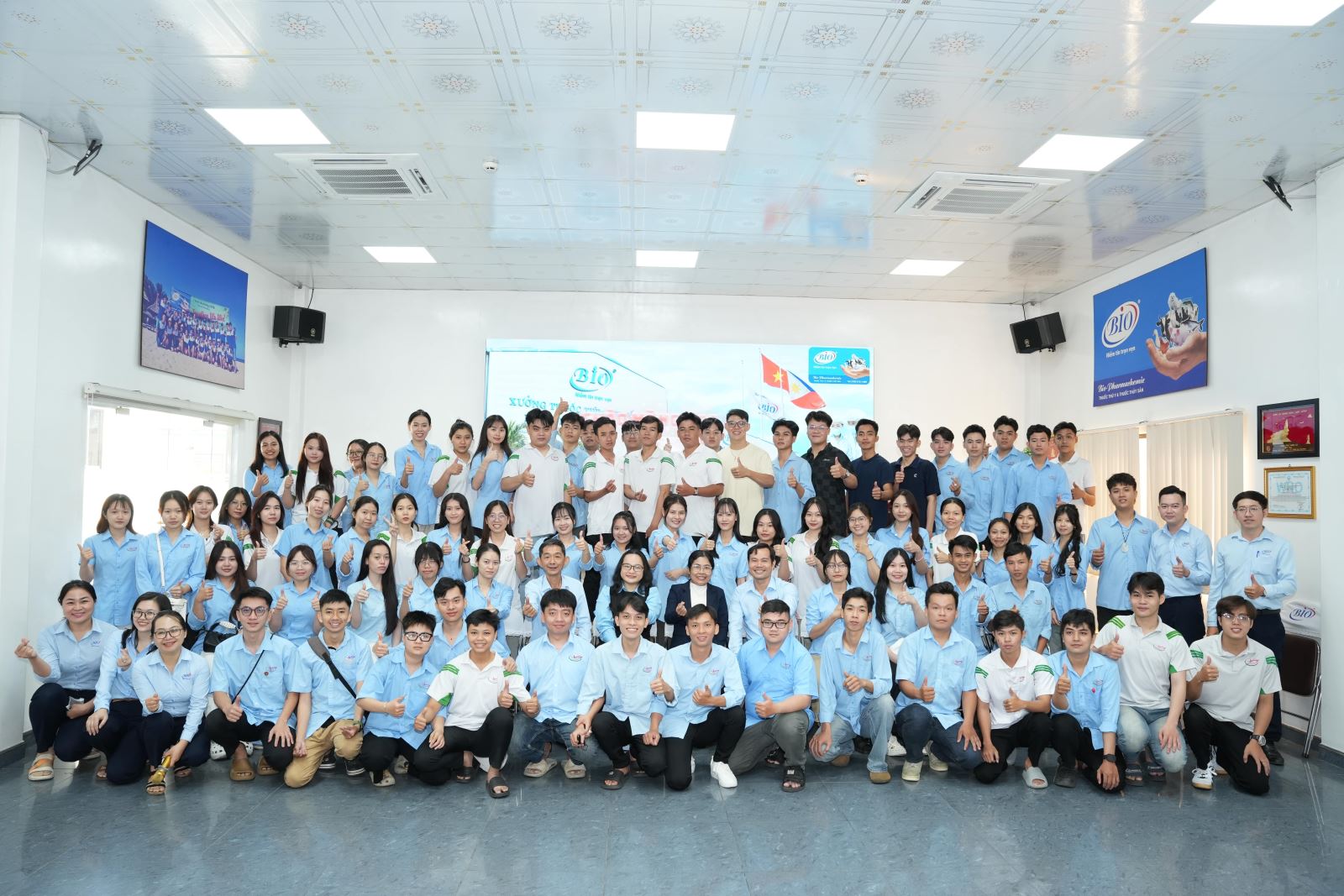 BIO-PHARMCHEMIE ĐÓN TIẾP ĐOÀN SINH VIÊN TRƯỜNG ĐẠI HỌC TÂY ĐÔ THAM QUAN