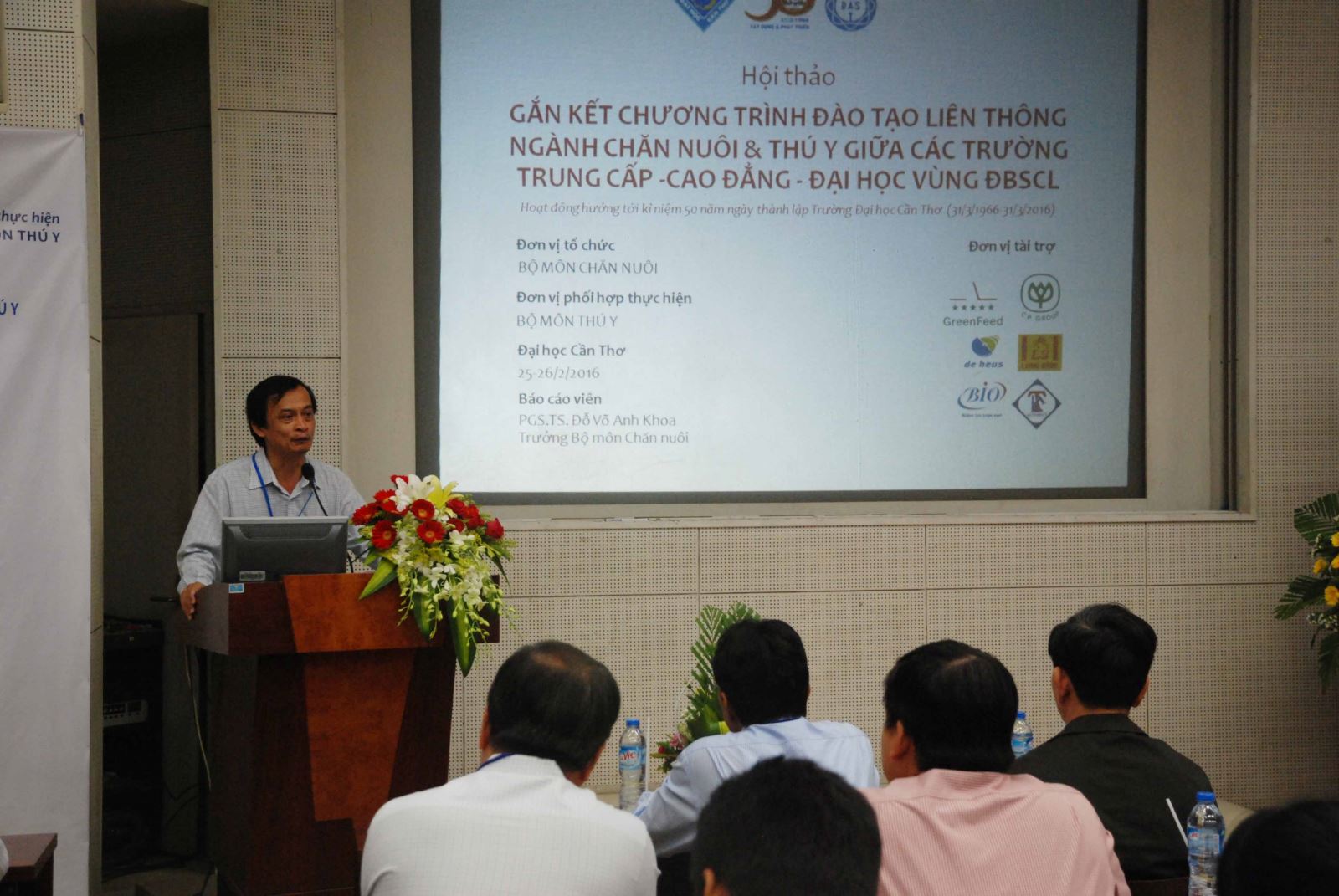 HỘI THẢO TẠI TRƯỜNG ĐẠI HỌC CẦN THƠ