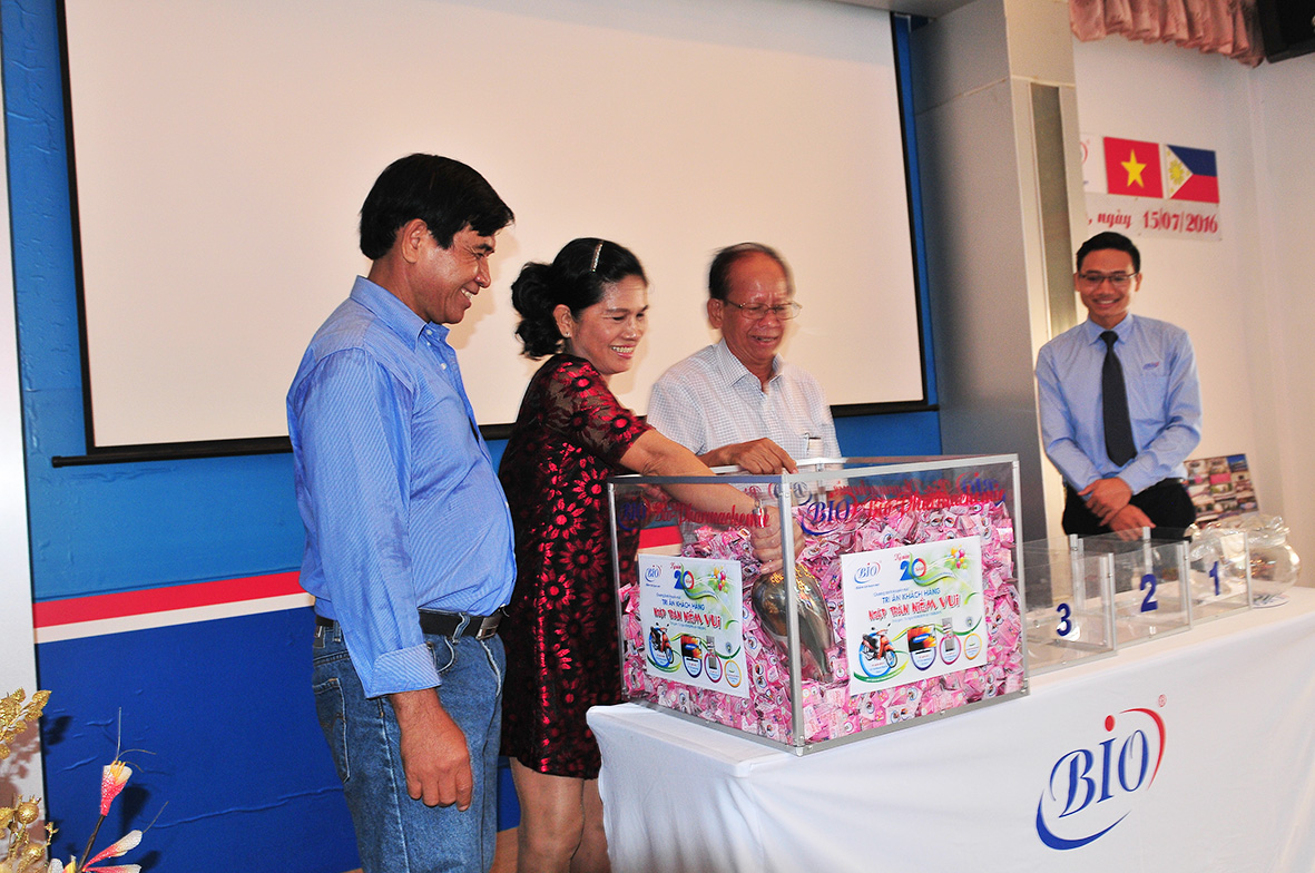 ĐOÀN KHÁCH TRÀ VINH VỀ THAM QUAN BIO VÀ CHƯƠNG TRÌNH RÚT THĂM TRÚNG THƯỞNG