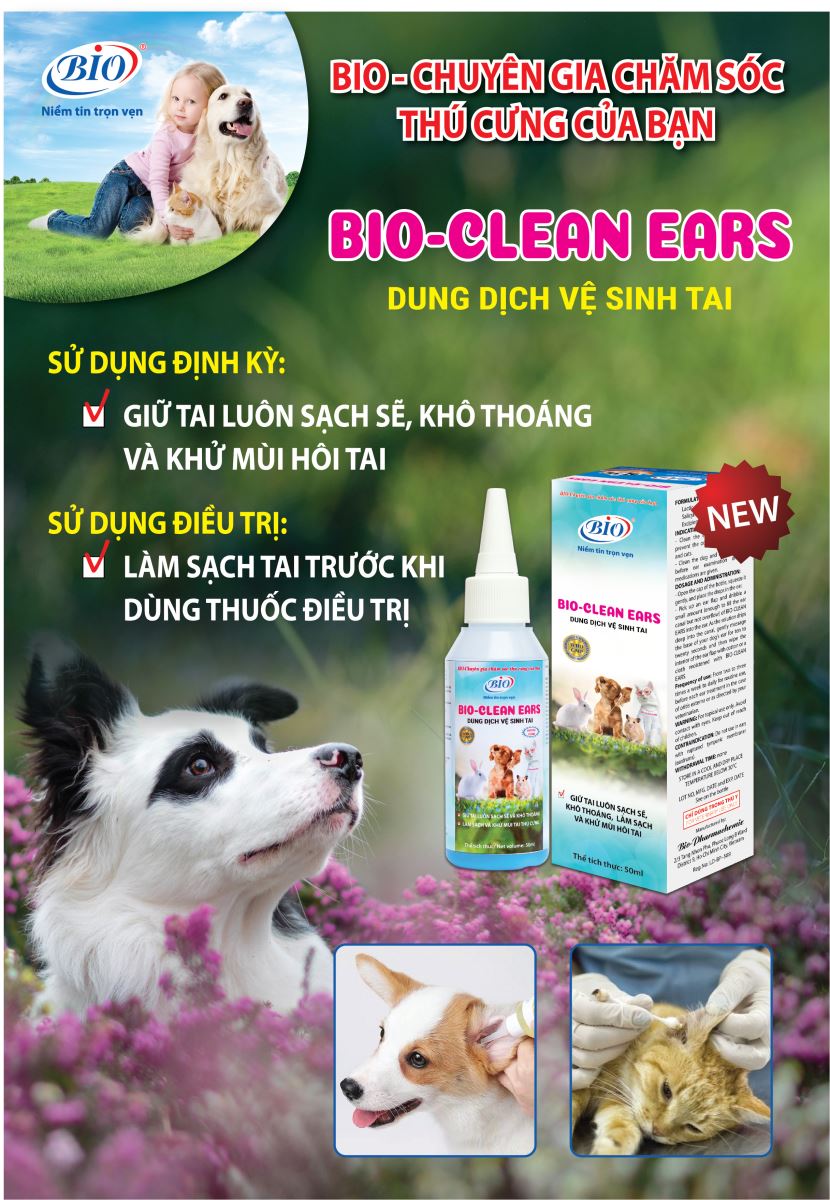 BIO CLEAN EARS (Dung dịch vệ sinh tai)
